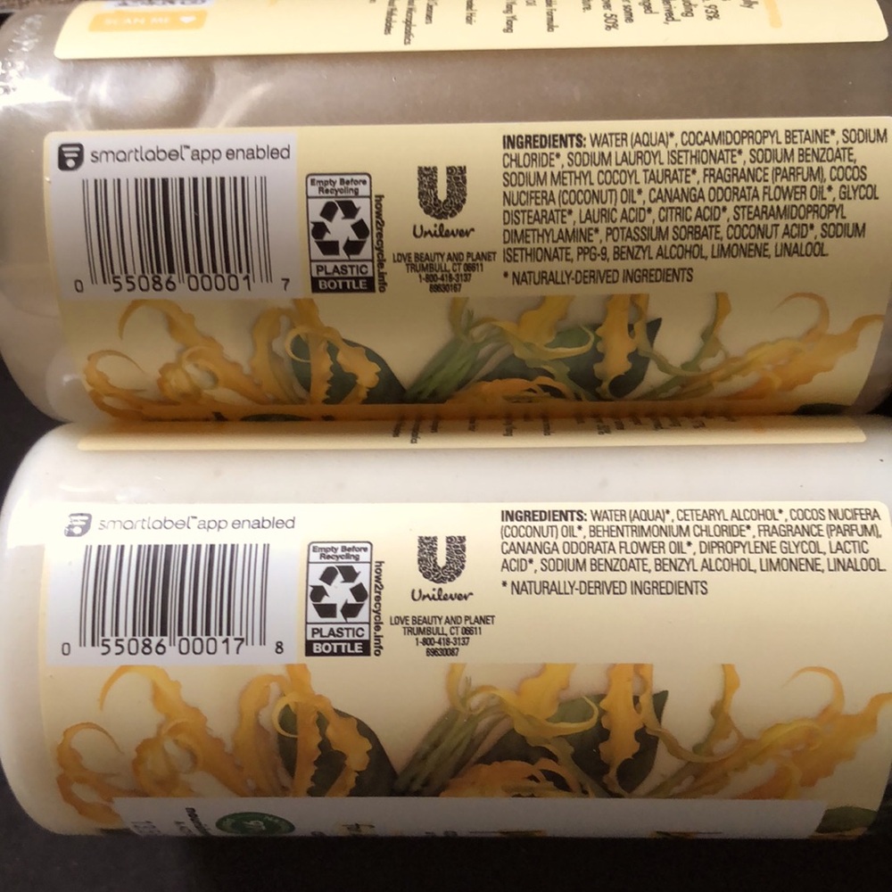 COPY - LOVE BEAUTY & PLANET set of 2 Shampoo & Conditioner Brand New - Picture 2 of 2